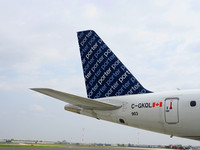 The Tail End Of The Porter Airlines E195-E2