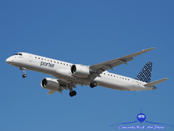 Porter Airlines E195-E2 In Flight