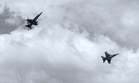 NORAD 60th Anniversary CF-18 Flyby