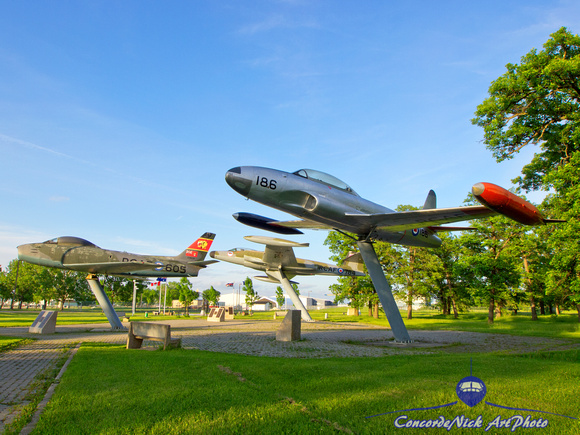 Aviation Heritage Air Park In Summer