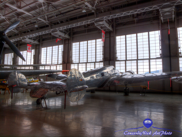 Lockheed, Electra, Aviation, Airplane, Aircraft, Museum, Art, Artwork