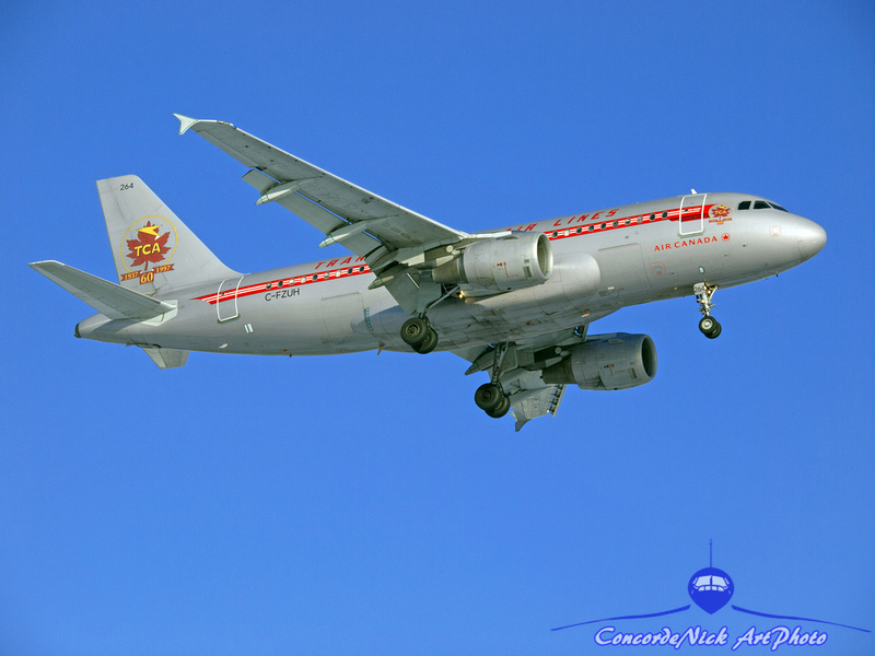 Air Canada / TCA Airbus A-319