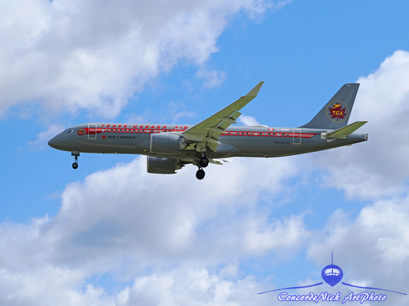 Air Canada TCA Airbus A220-300 C-GNBN