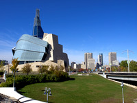 The Canadian Museum For Human Rights and Downtown Winnipeg