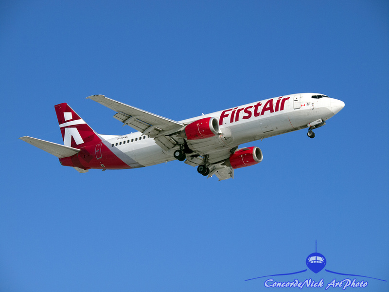 First Air B-737-400 Combi New Livery