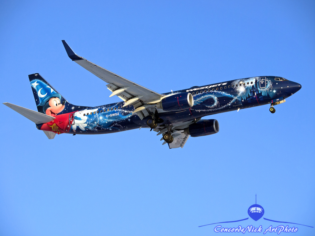 WestJet Disney Magic B-737-800