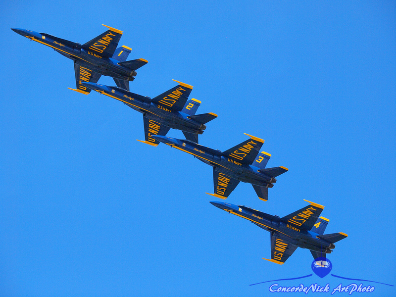 Blue Angels Follow The Leader